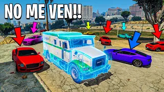 Tengo que COMPORTARME como un NPC para GANAR!! CONSIGO UN CAMIÓN BLINDADO!! - GTA 5 ONLINE