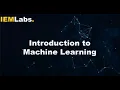 Introduction to Machine Learning Machine Learning using Python Tutorial IEMLabs