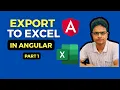 Angular Excel Export Tutorial Export Static Data to Excel in Angular Angular NET Core Series