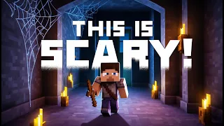 Surviving a SPooky Mansion in Minecraft Madness!