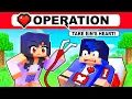 Playing OPERATION in Minecraft