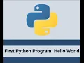 Python Programming How to run Python program using andCommandprompt