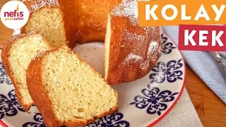 Puf Puf Kabaran Yumuşacık Sünger Gibi Tepside Klasik KEK TARİFİ. 