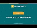JSN PowerAdmin 2 Tutorials - 9 Template Style Management