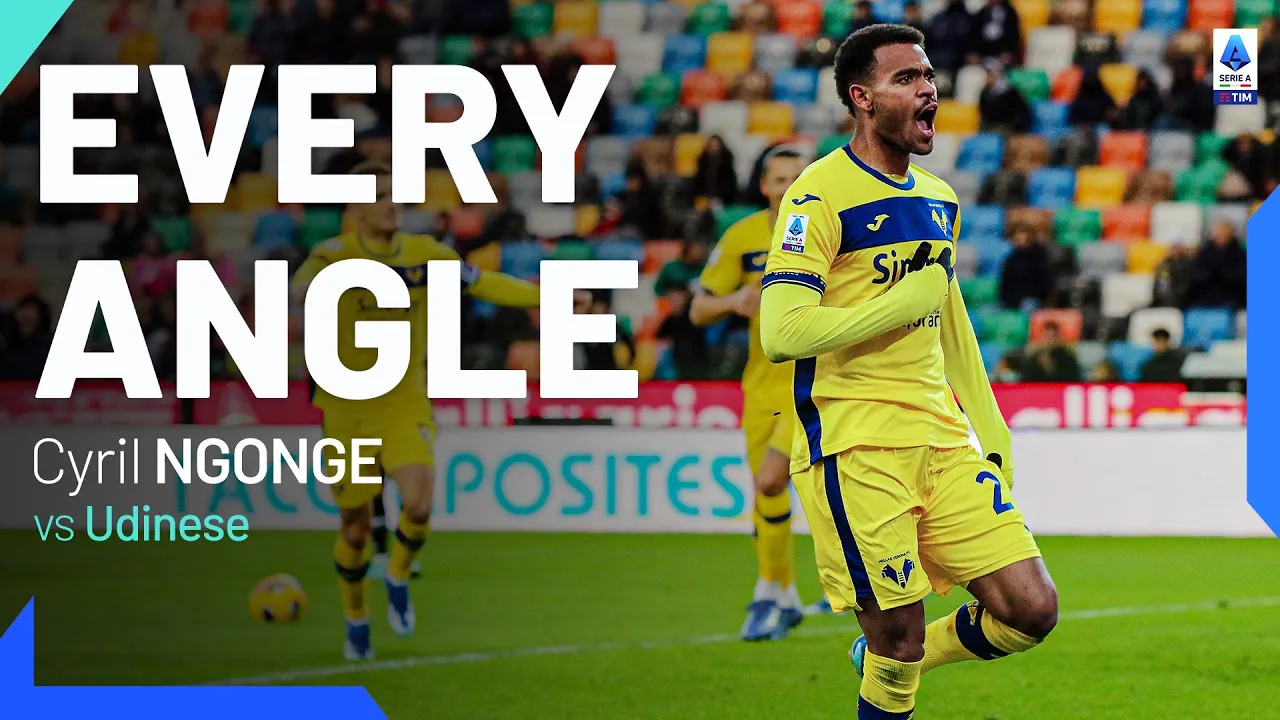 Ngonge’s outrageous bicycle kick | Every Angle | Serie A 2023 ...
