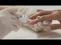 Manicure with CND PRO SKINCARE and CND SHELLAC