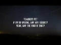 Melanie Martinez - Teacher's Pet (Lyrics)