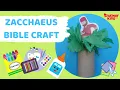 Zacchaeus Bible craft for kids