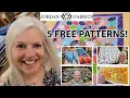5 FANTASTIC FREE QUILT PATTERN S WITH DONNA