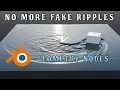 Create Realistic Water Ripples and Waves in Blender Geometry Nodes Full Tutorial