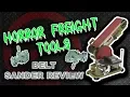Unbiased Harbor Freight Belt Sander Review