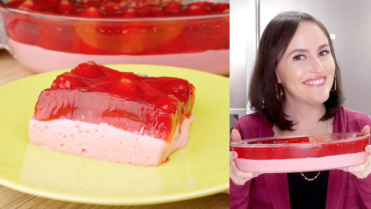 POSTRE ELABORADO EN LICUADORA CON 3 INGREDIENTES. 
