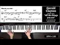 A Lick A Week! 26th Week: Gerald Clayton's Lick on "All The Things You Are"