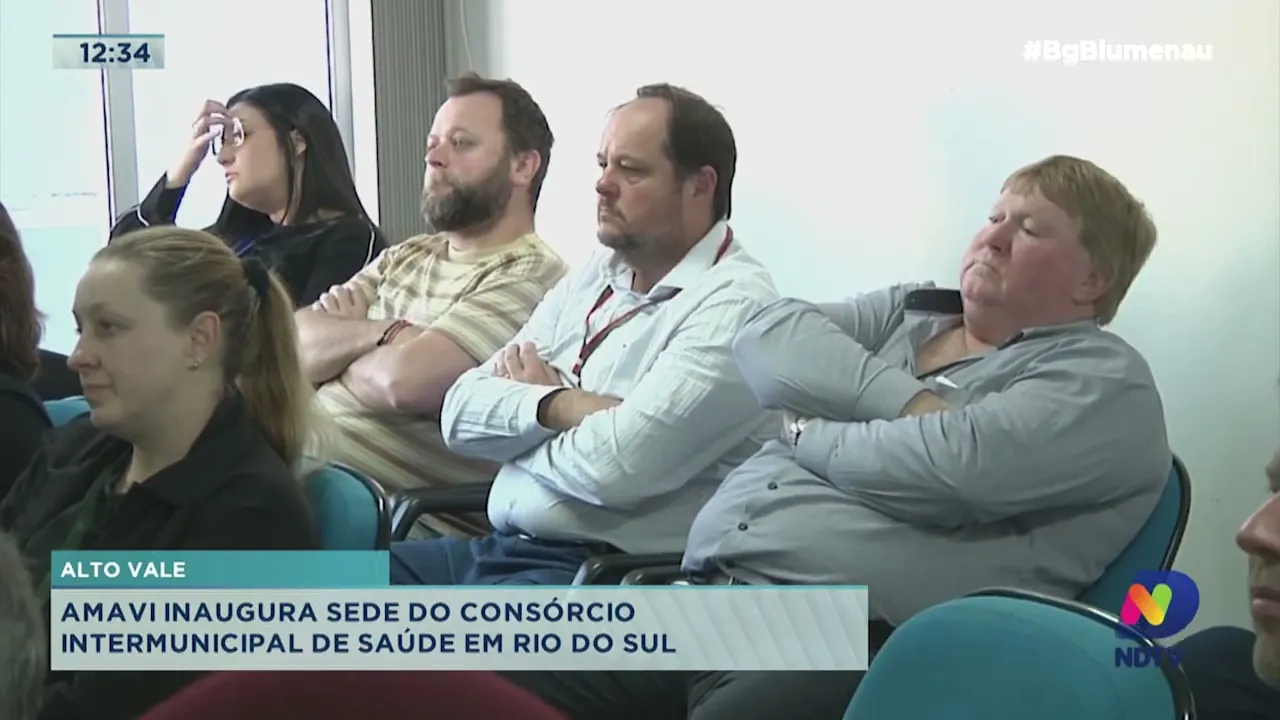 Amavi inaugura sede do Consórcio Intermunicipal de Saúde em Rio do Sul