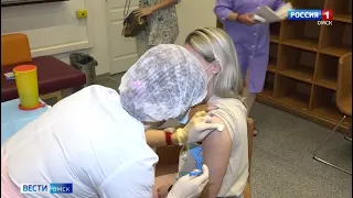 В Омске завершён первый этап обязательной вакцинации от COVID-19