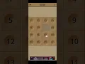 Number sliding puzzle vector