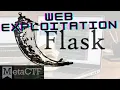 MetaCTF WebApplication Python Flask Debug Vulnerability CyberPranava