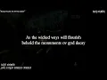 BEHEMOTH - ECCLESIA DIABOLICA CATHOLICA (LYRICS ON SCREEN)