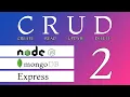 CRUD with Node JS Express and Mongo Db 2 Create Post and save to Database