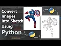 Python Projects - Convert Images Into Pencil Sketch Using Python 5 lines