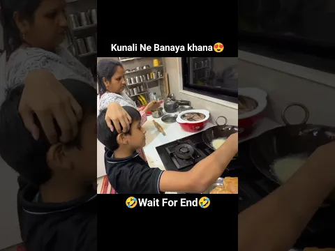 Kunali Ne Banaya khana 😃 Janmashtami Pe || Sourav Joshi Vlogs || #shorts #youtubeshorts