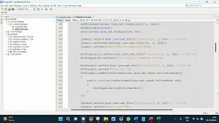 Netbeans Java application GUI OOP DB Part 2 - Design GUI in Netbeans
