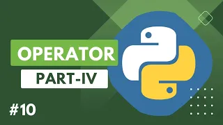 Operators in Python Part-4 Python Programming Tutorial In Hindi RdCodingVines