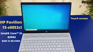 HP 15.6 Touchscreen Laptop. 