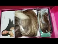 Bellami hair extensions ombre #6/platinum out of the box