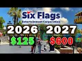 Six Flags INCREASED Their Prices For 2027