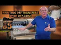 How It Works Printing DTF Transfers DTF-24H2