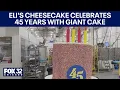 Eli s Cheesecake celebrates 45 years with giant cake