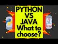 PYTHON VS JAVA 2022 WHICH IS BETTER