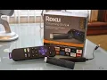 Roku Streaming Stick 4K Long-range Wireless and Voice Remote with TV Controls UNBOXING