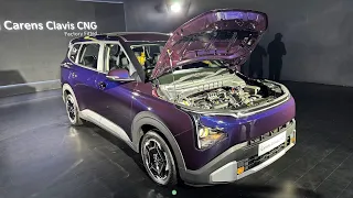 Kia Carens CNG Launched ❤️| Clavis CNG ✅ | Review & walkaround | Clavis HTE(O) CNG | sansCARi sumit