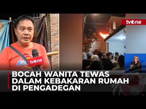Kronologi Peristiwa Kebakaran Rumah di Jaksel yang Menewaskan Satu Orang