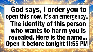 ⚠️ GOD SAYS: “NAME OF PERSON WHO WANTS TO HARM YOU IS OUT — Open Now” | God’s Message Today For You