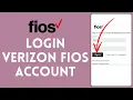 How To Login To Verizon Fios Account Verizon Fios Login 2026
