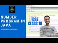 ARMSTRONG NUMBER NUMBER PROGRAMS JAVA ICSE CLASS X 2021