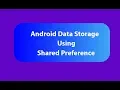 Android Permanent ArrayList Data Storage Using Shared Preference
