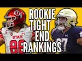 Top 10 Rookie Tight End Rankings - 2023 Dynasty Football
