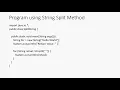 Java String Split