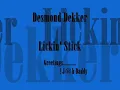 Desmond Dekker - Lickin' Stick