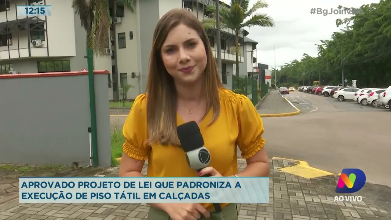 Aprovado projeto de lei que padroniza a execução de piso tátil em calçadas