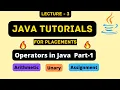 Operators in Java Hindi - Part 1