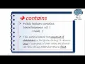 contains method in string class in java HINDI