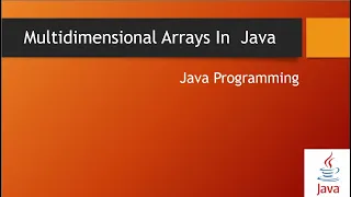 Multidimensional Array In Java 2D array 3D array Multi dimensional array array java