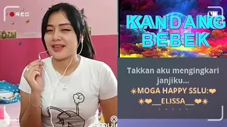 kandas karaoke smule duet bareng si cantik goyang tipis tanpa vocal cowok