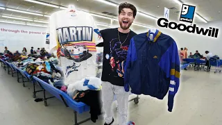 Turning 0 Into a Huge Vintage Clothing Haul at a Goodwill Thrift Store