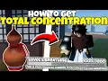 How To Get Complete Total Concentration Project Slayers